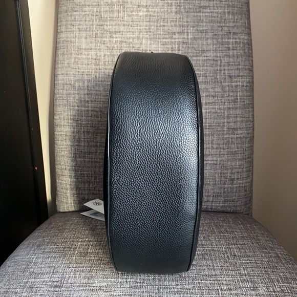 TORY BURCH CARSON SMALL LEATHER HOBO BAG - Picture 5 of 10